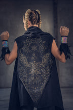 Phoenix Rising Laser Cut Vest
