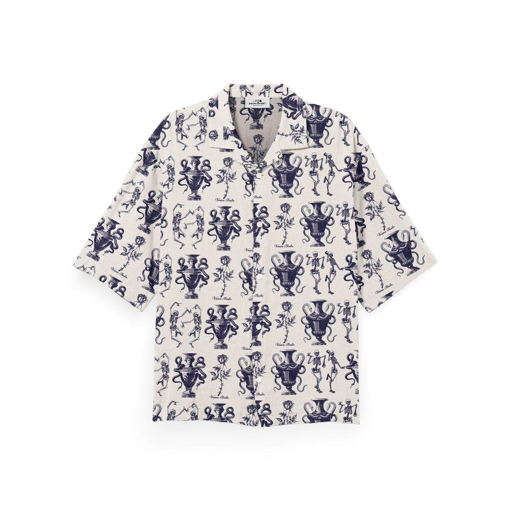 POISON VISCOSE SHIRT - BONE