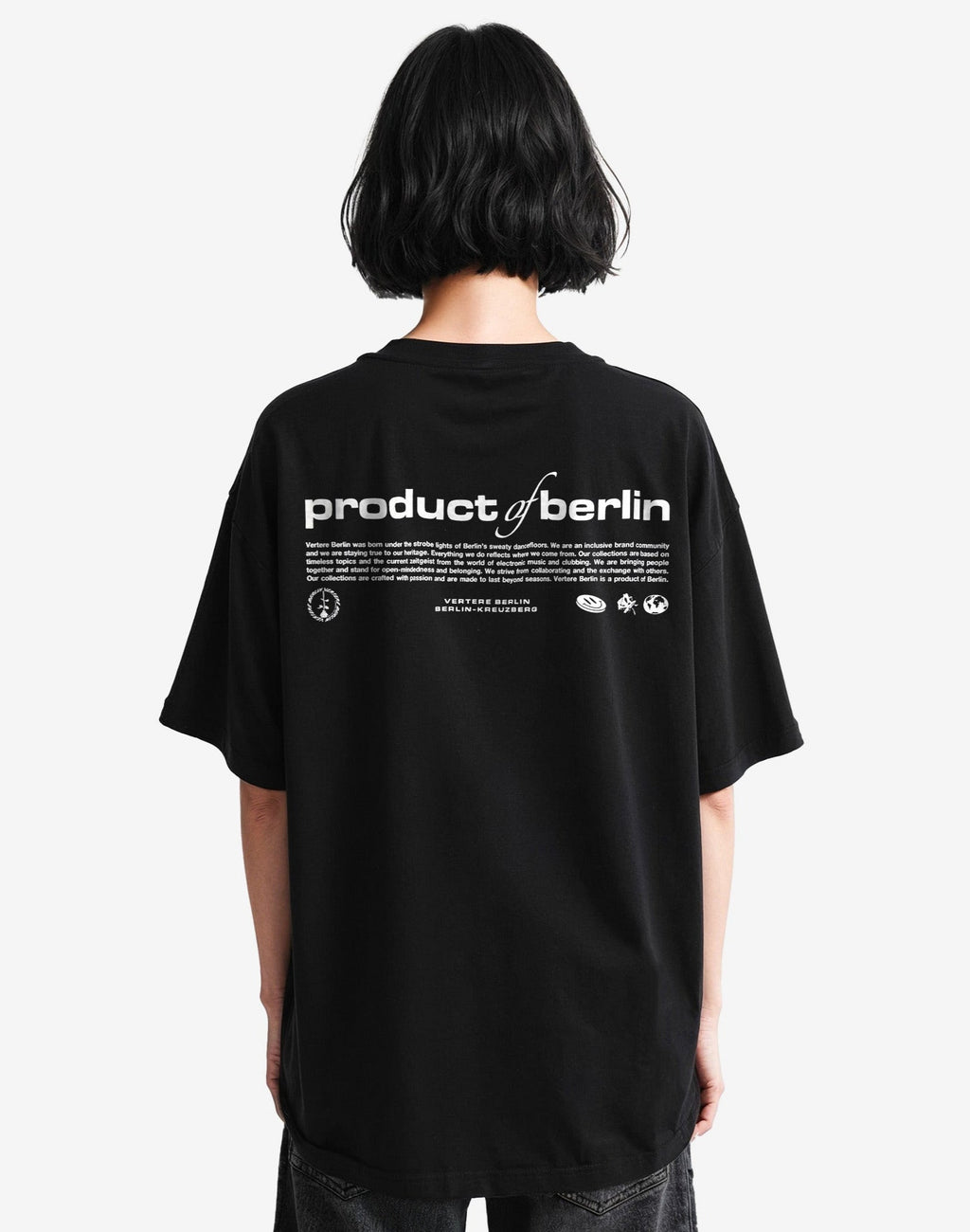 PRODUCT OF BERLIN T-SHIRT - BLACK