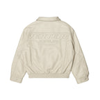 RACING LEATHER JACKET - CREME