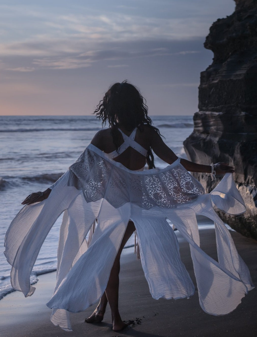 Starseed Wings Skirt - Laser Cut Sacred Geometry