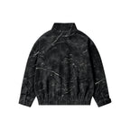TETRA AOP JACKET - BLACK