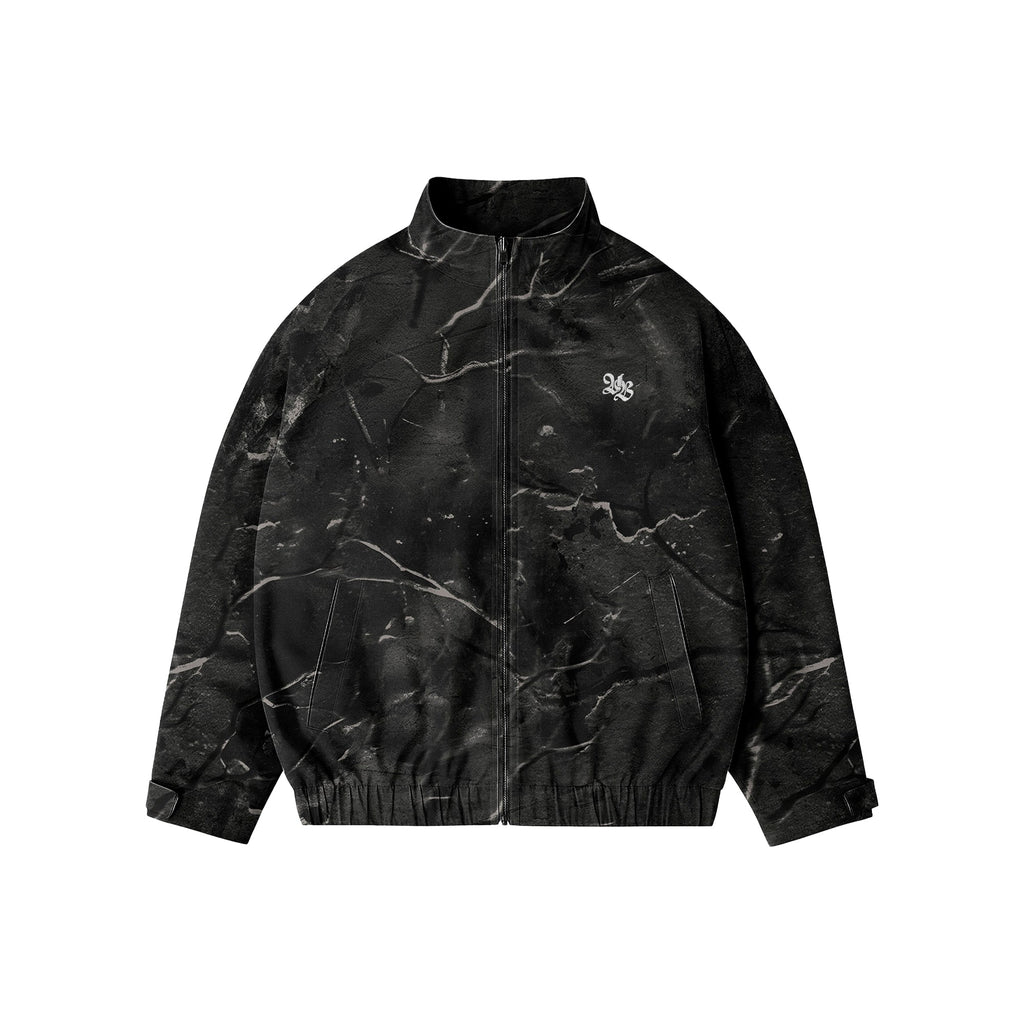 TETRA AOP JACKET - BLACK