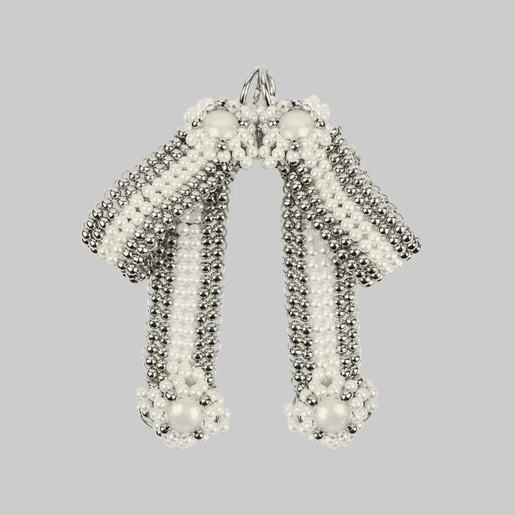 Teuta Beaded Luxury Statement Sash with Removable Bows - 4 Colors | Best Seller