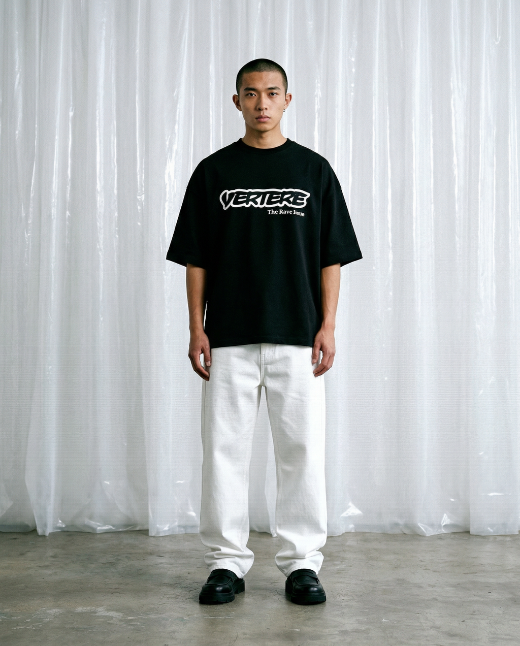 THE RAVE ISSUE T-SHIRT - BLACK