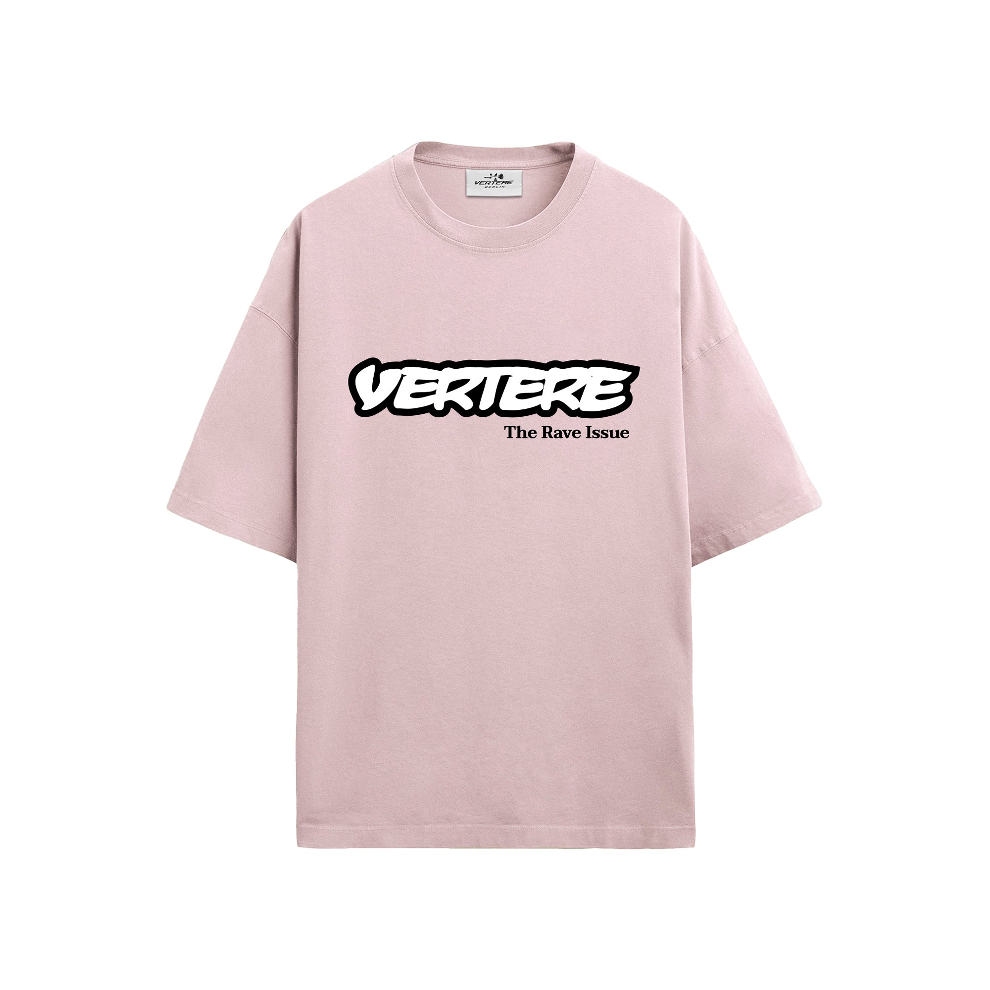 THE RAVE ISSUE T-SHIRT - DUSTY ROSE