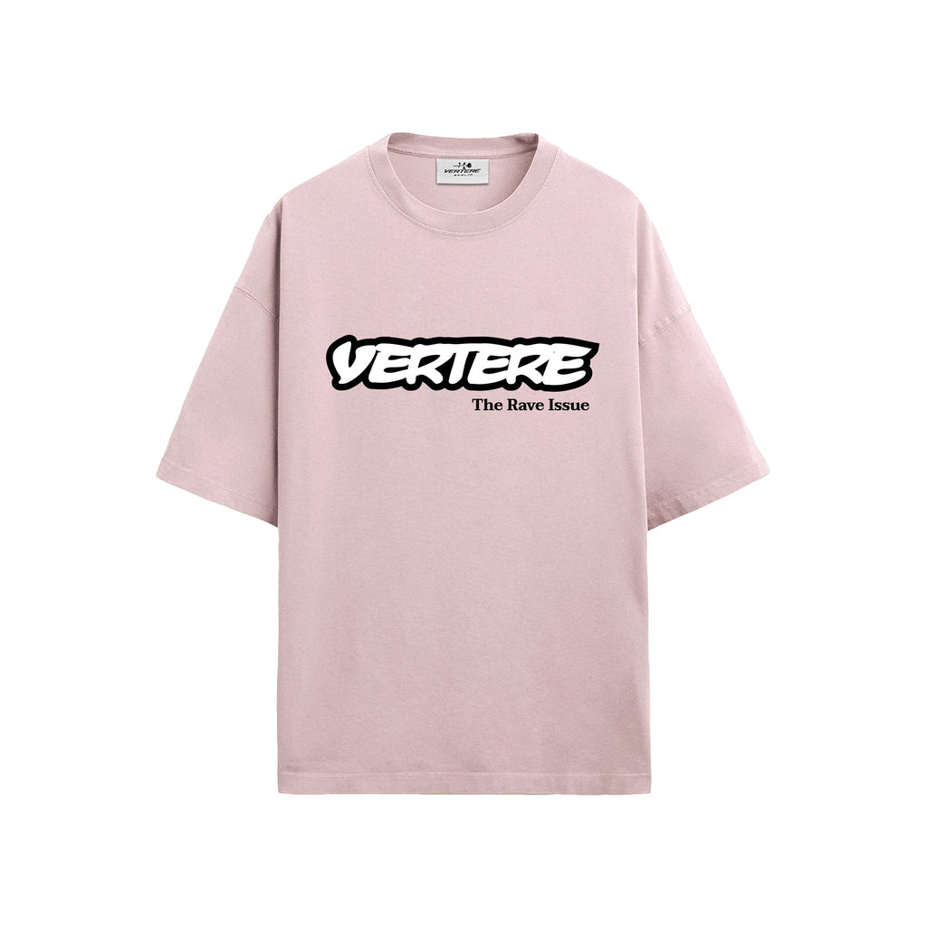 THE RAVE ISSUE T-SHIRT - DUSTY ROSE