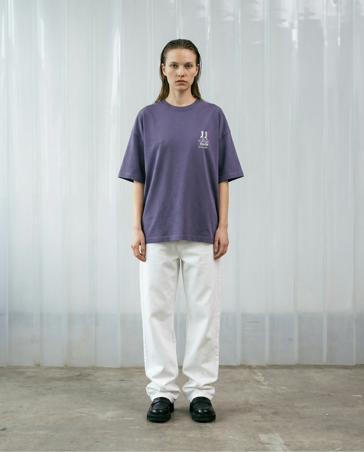 TROUBLES T-SHIRT - PURPLE HAZE