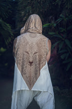Luna Wolf Laser Cut Vest
