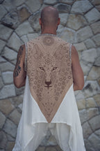 Luna Wolf Laser Cut Vest