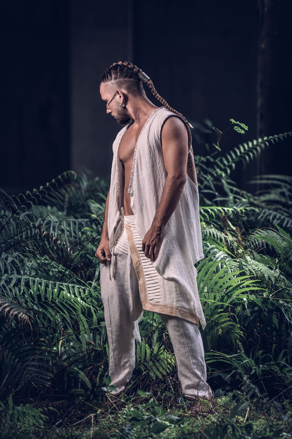 Luna Wolf Laser Cut Vest