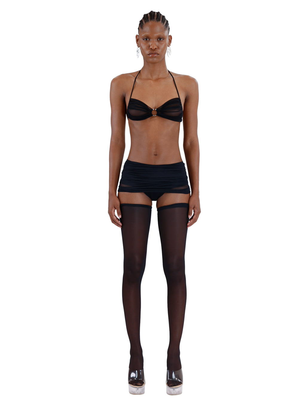 Solace Black Skirt