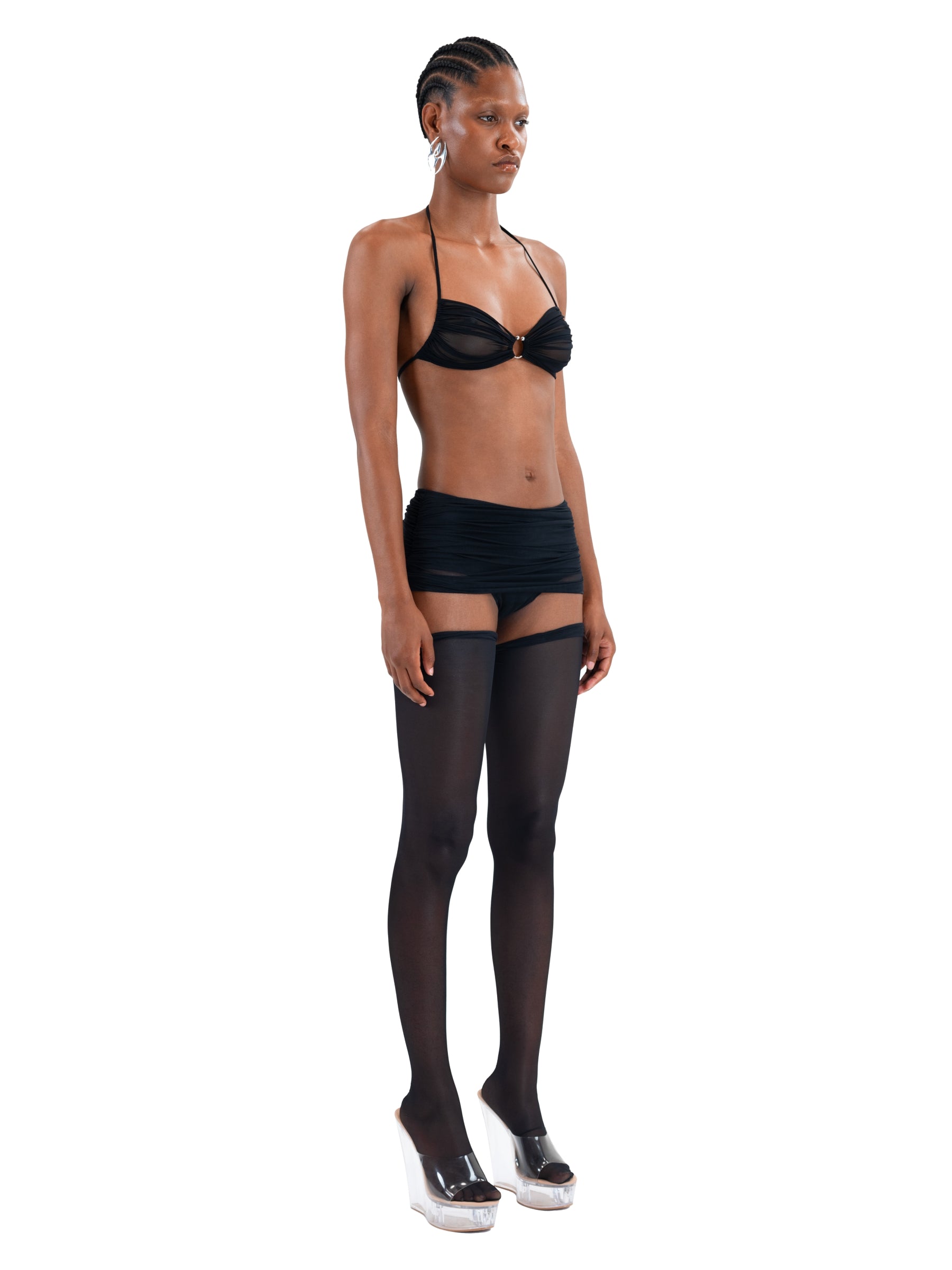 Solace Black Skirt