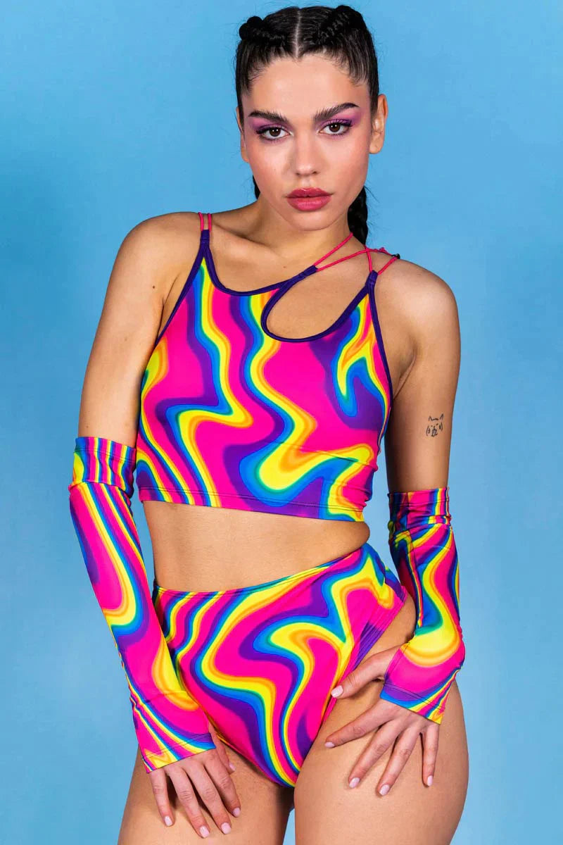 Devil Walking - Rainbow bubblegum bottom - Rainbow