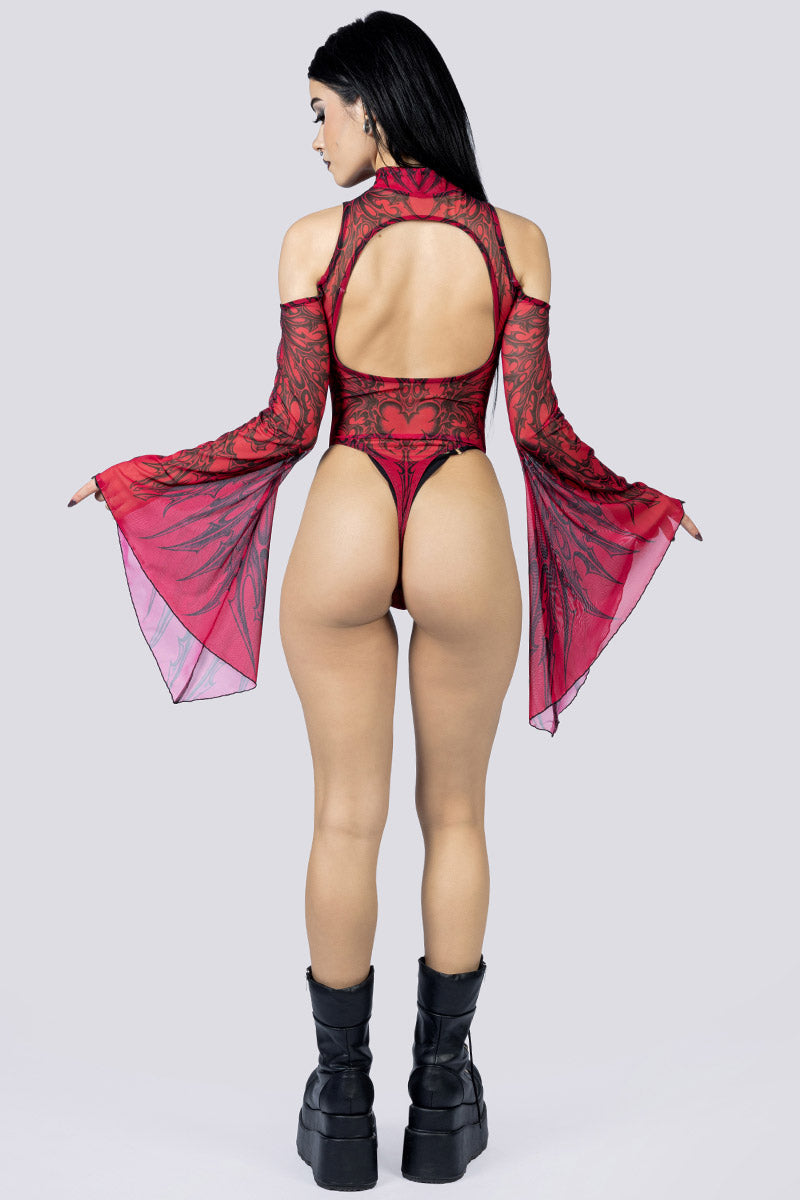 Devil Walking - Crimson Succubus bodysuit