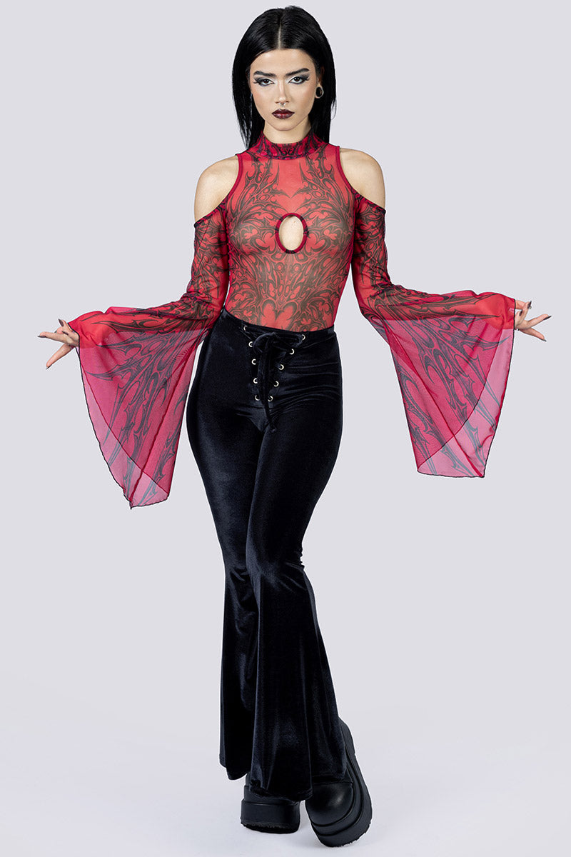 Devil Walking - Crimson Succubus bodysuit