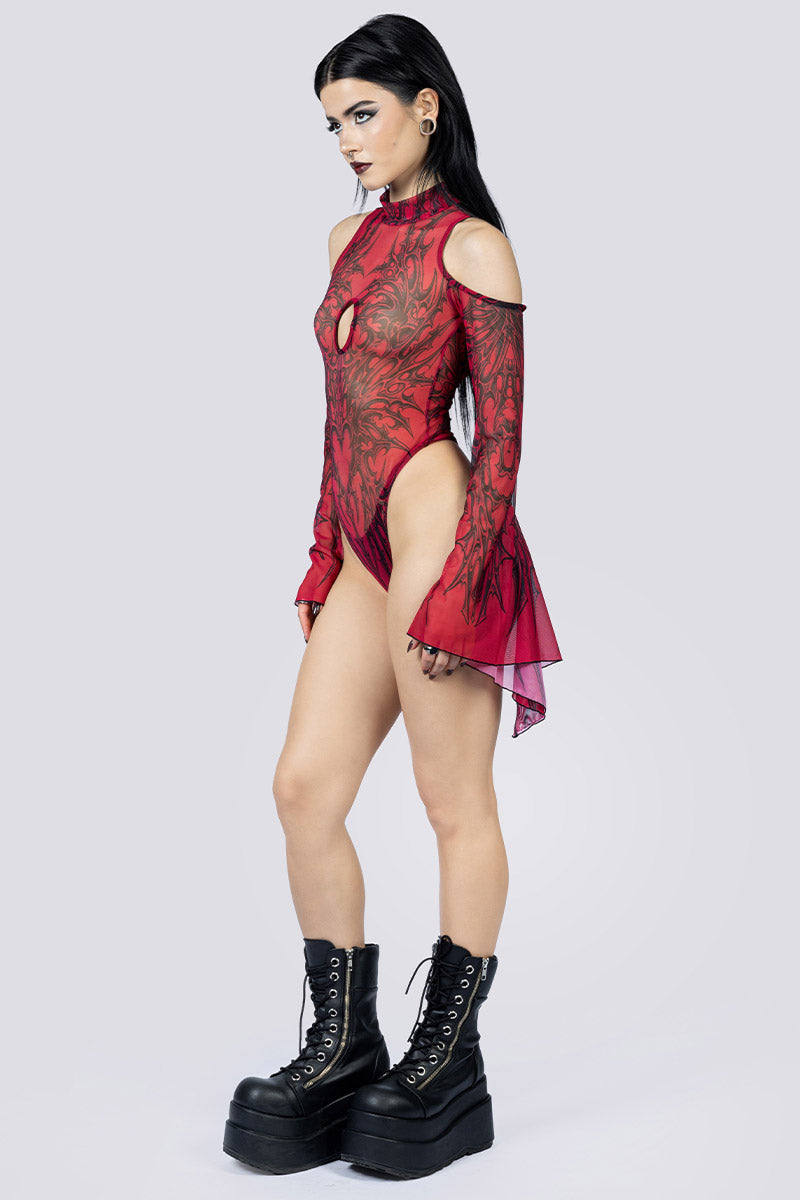 Devil Walking - Crimson Succubus bodysuit