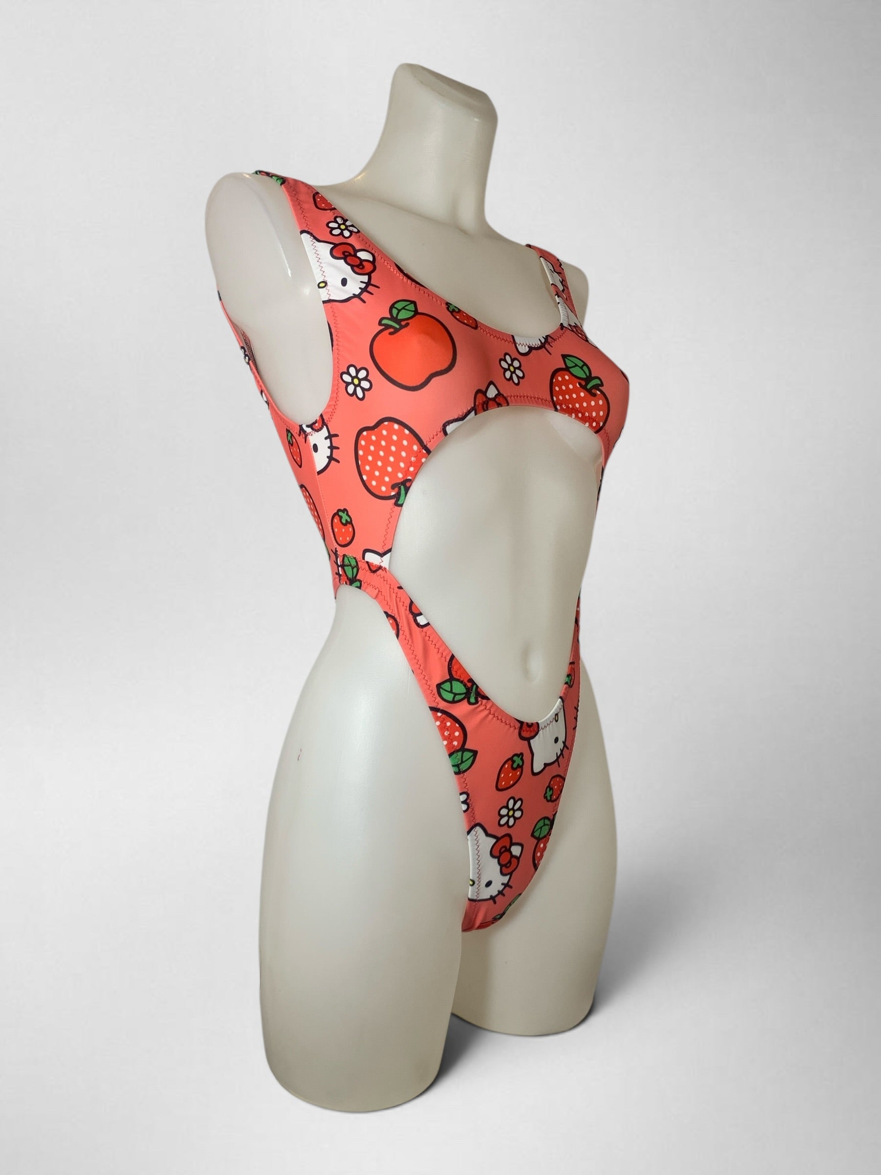 Kalu Ibiza - Hello Kitty trikini - Red