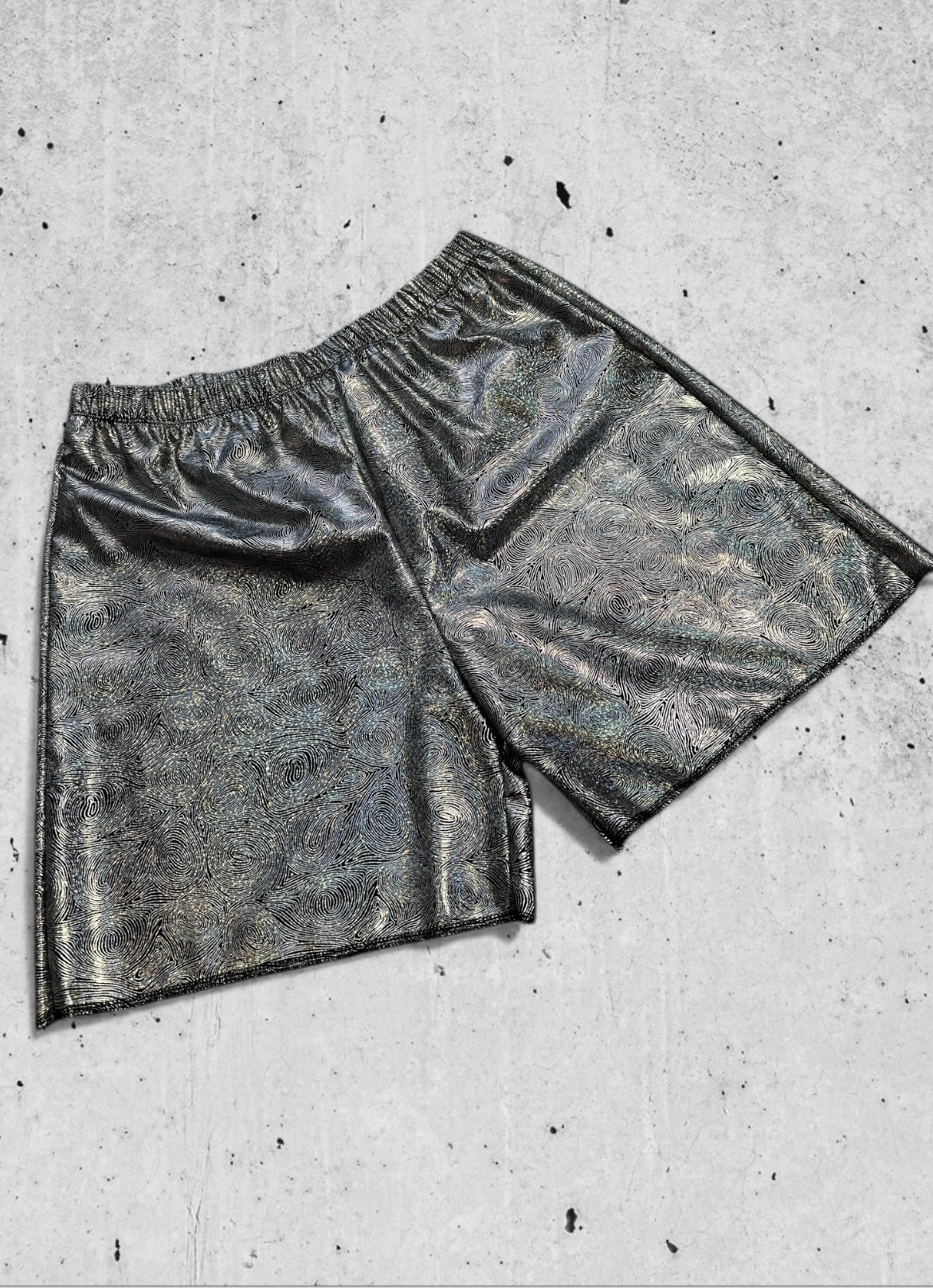 Ivy Berlin - Holo shorts - Silver