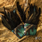 Tribal Feather Wrist Cuffs (Multiple Colors)