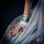 Tribal Feather Wrist Cuffs (Multiple Colors)