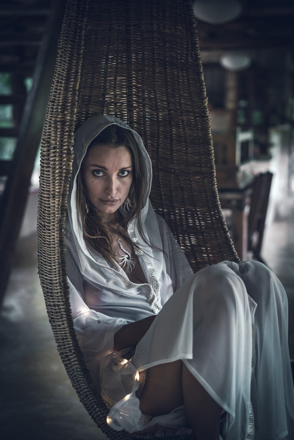 LED Oracle Kimono (White)