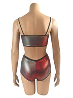 Crop Top Spaghetti Straps "KIM" Lettau Art Fashion