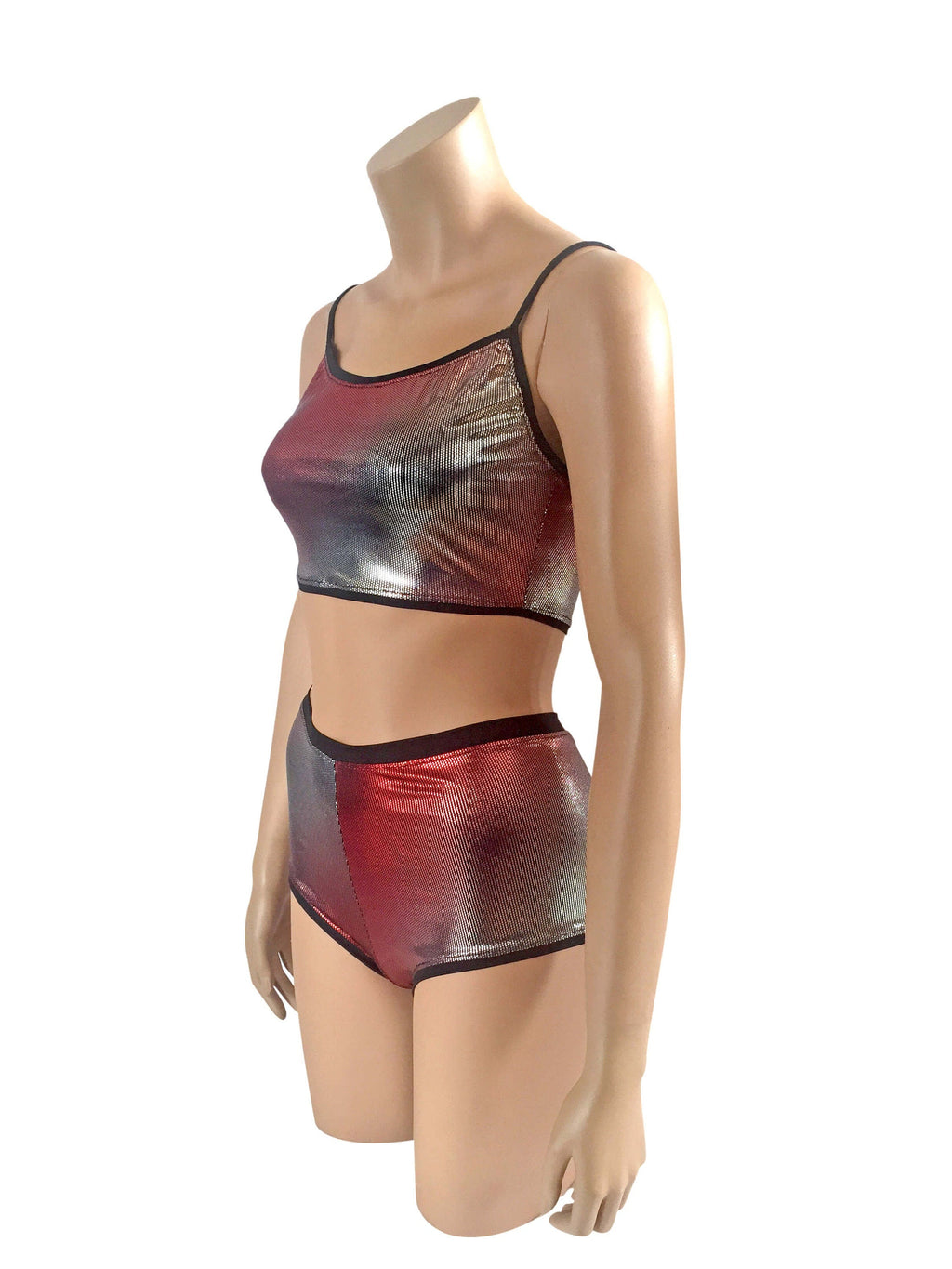 Crop Top Spaghetti Straps "KIM" Lettau Art Fashion