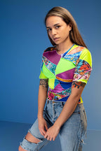 ZERO WASTE Patchwork Top