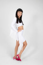 Fringes Biker Shorts "RAD" Lettau Art Fashion