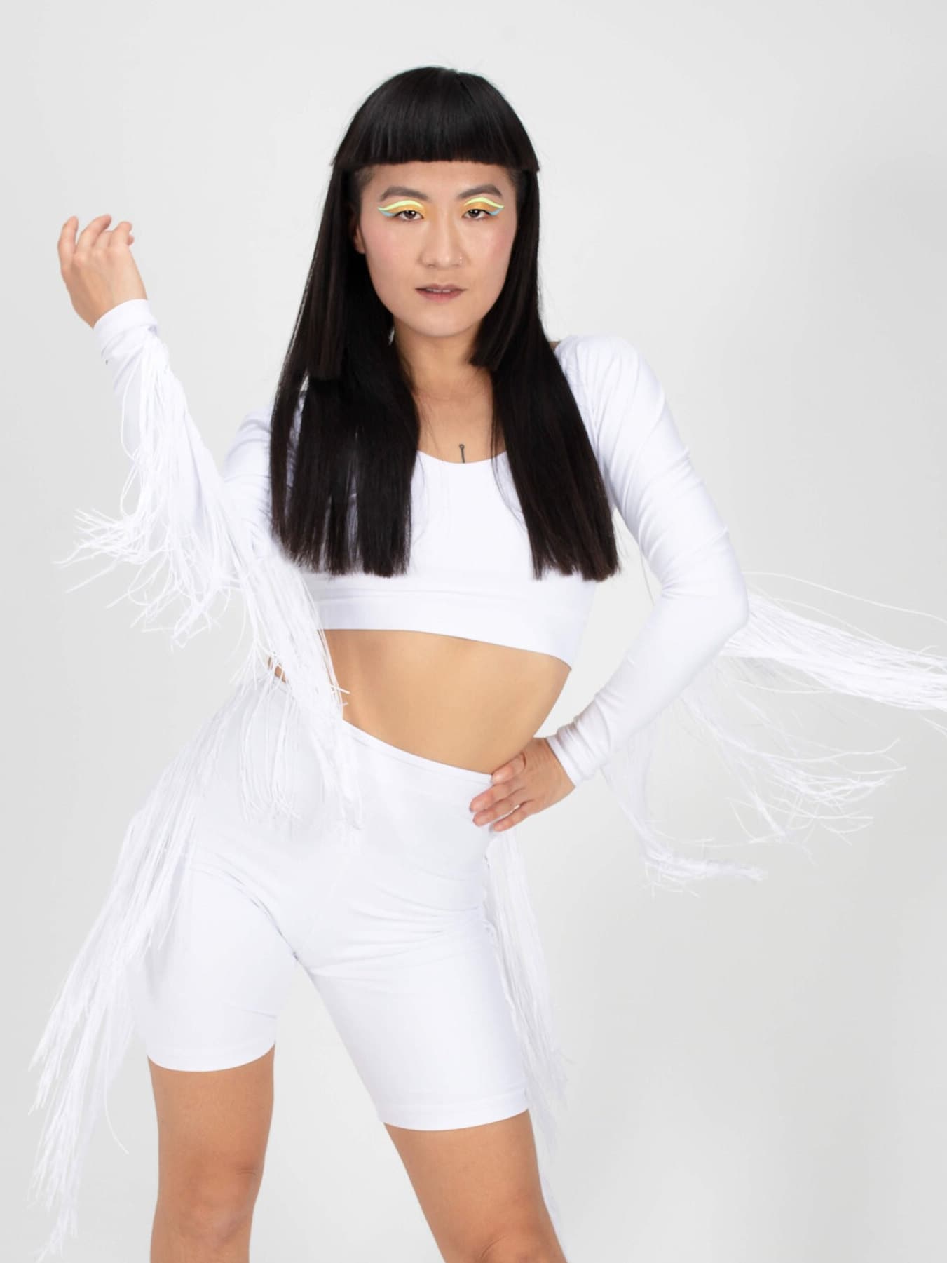 Fringes Crop Top "T TOP" Lettau Art Fashion