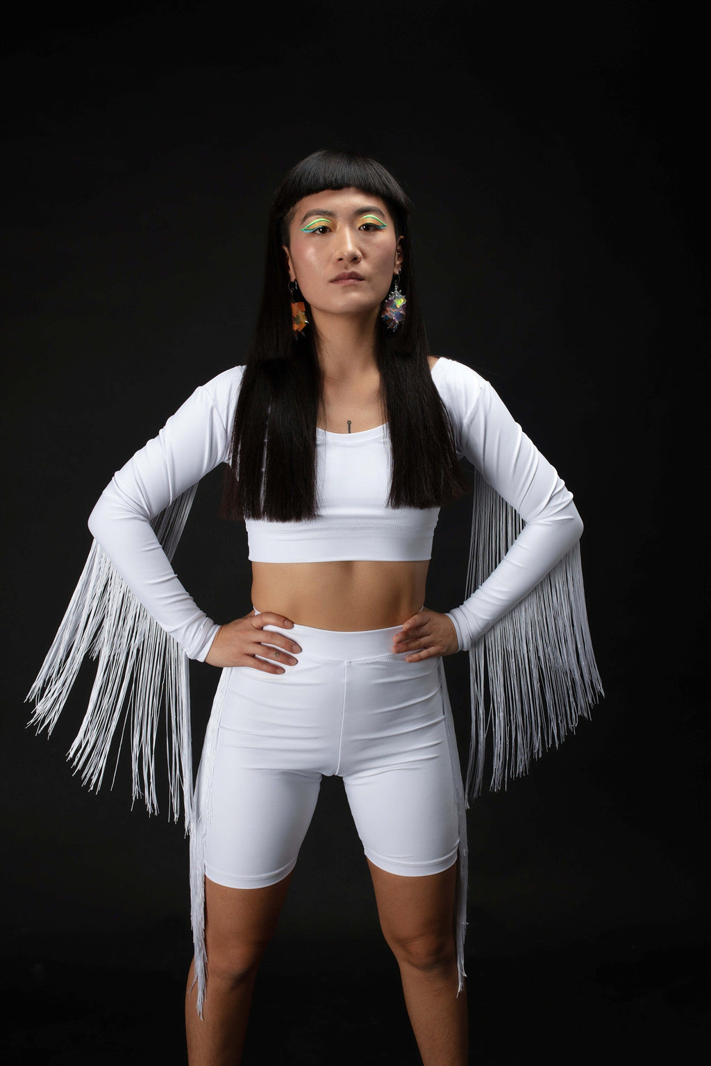 Fringes Crop Top "T TOP" Lettau Art Fashion