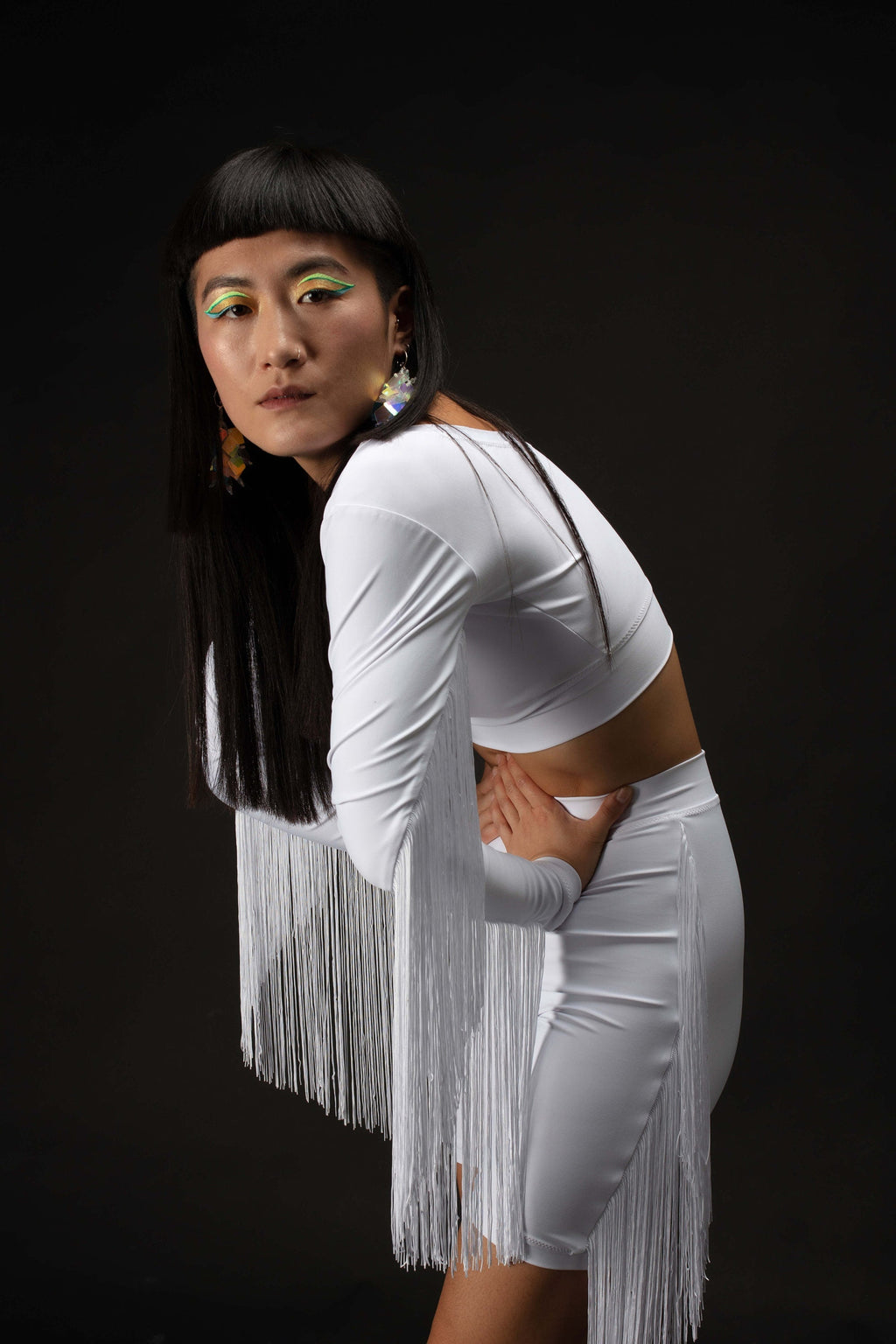 Fringes Crop Top "T TOP" Lettau Art Fashion