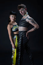 Crop Top "CODE" Lettau Art Fashion