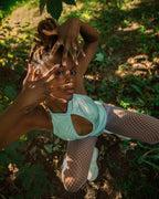 Bodysuit Ice Blue "KAYLA" Lettau Art Fashion