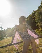 Bodysuit Swirl "I AM A BUTTERFLY" Lettau Art Fashion