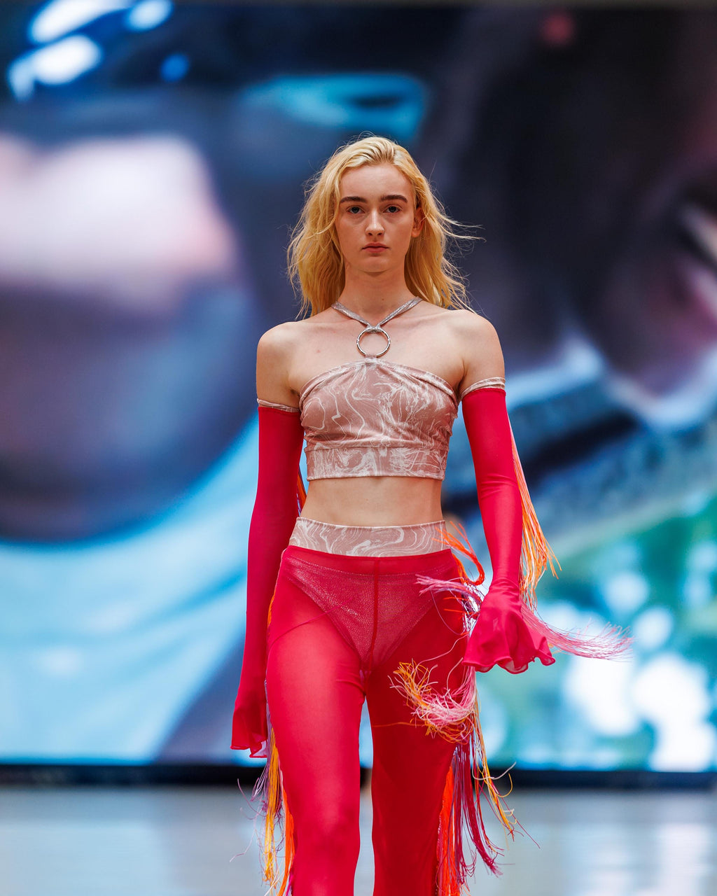 BERLIN FASHION WEEK "Fire Set" Lettau Art Fashion