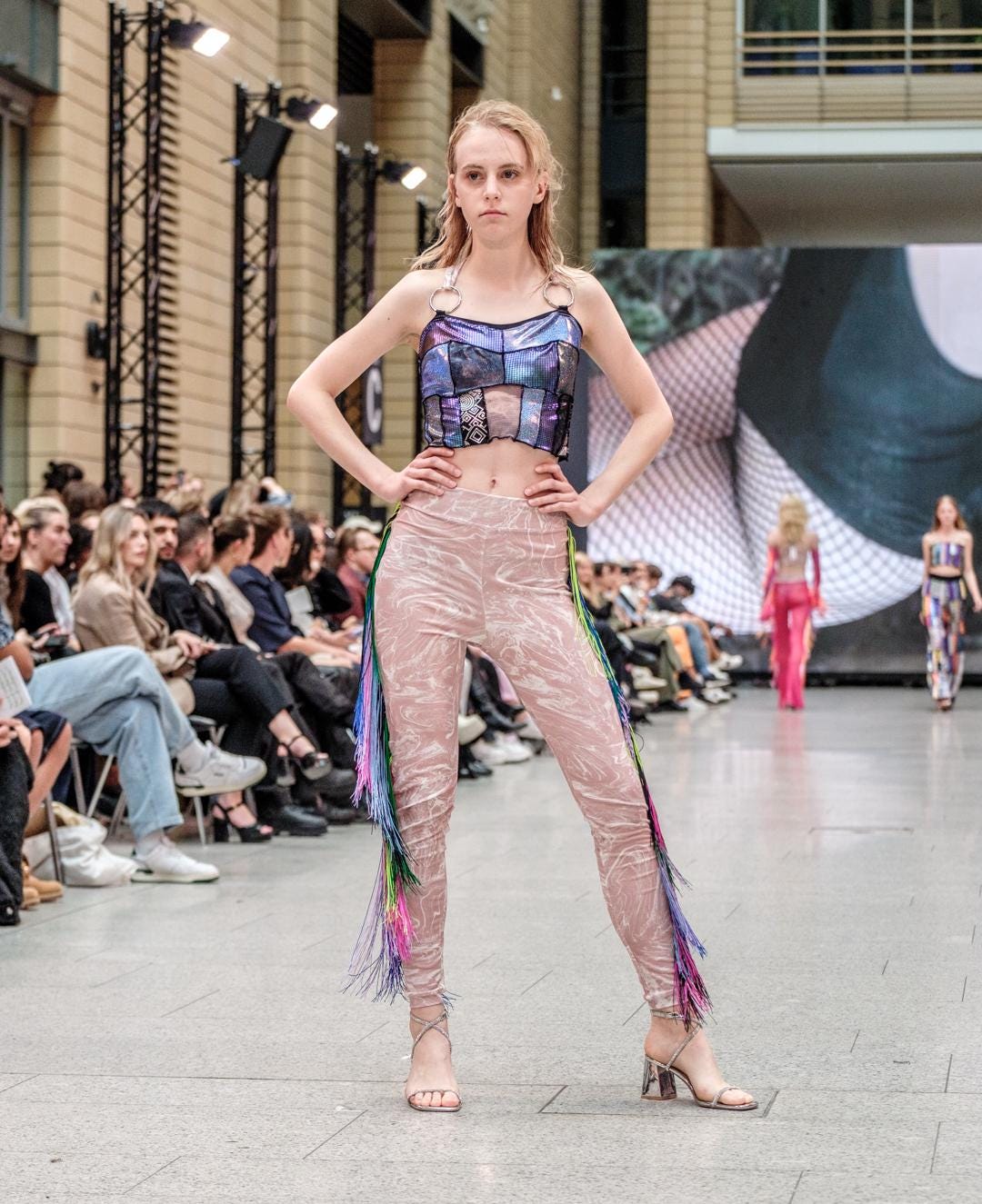 BERLIN FASHION WEEK "Fireworks Set" Lettau Art Fashion