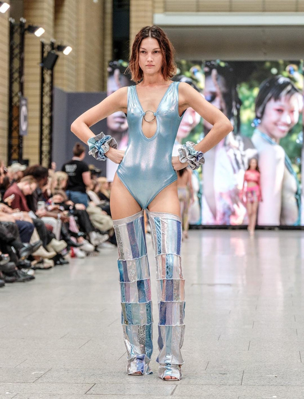 BERLIN FASHION WEEK "Bodysuit with Chaps" Lettau Art Fashion