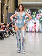 BERLIN FASHION WEEK "Bodysuit with Chaps" Lettau Art Fashion