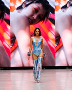 BERLIN FASHION WEEK "Bodysuit with Chaps" Lettau Art Fashion