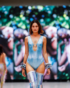 BERLIN FASHION WEEK "Bodysuit with Chaps" Lettau Art Fashion