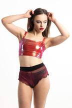 Crop Top "CODE" Lettau Art Fashion