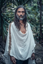 LED Kaftan (White/Gold)