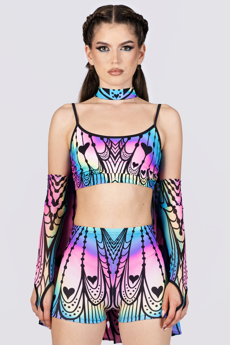 Devil Walking - Lovewing set - Pastel rainbow