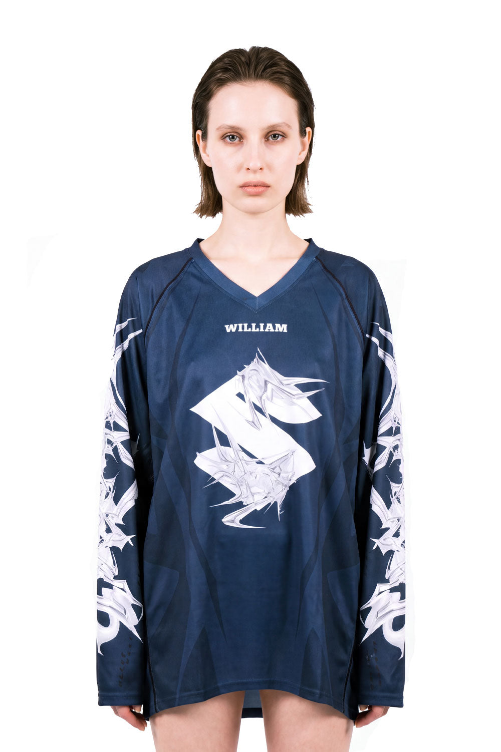 N.45 Dark Navy Racing Jersey