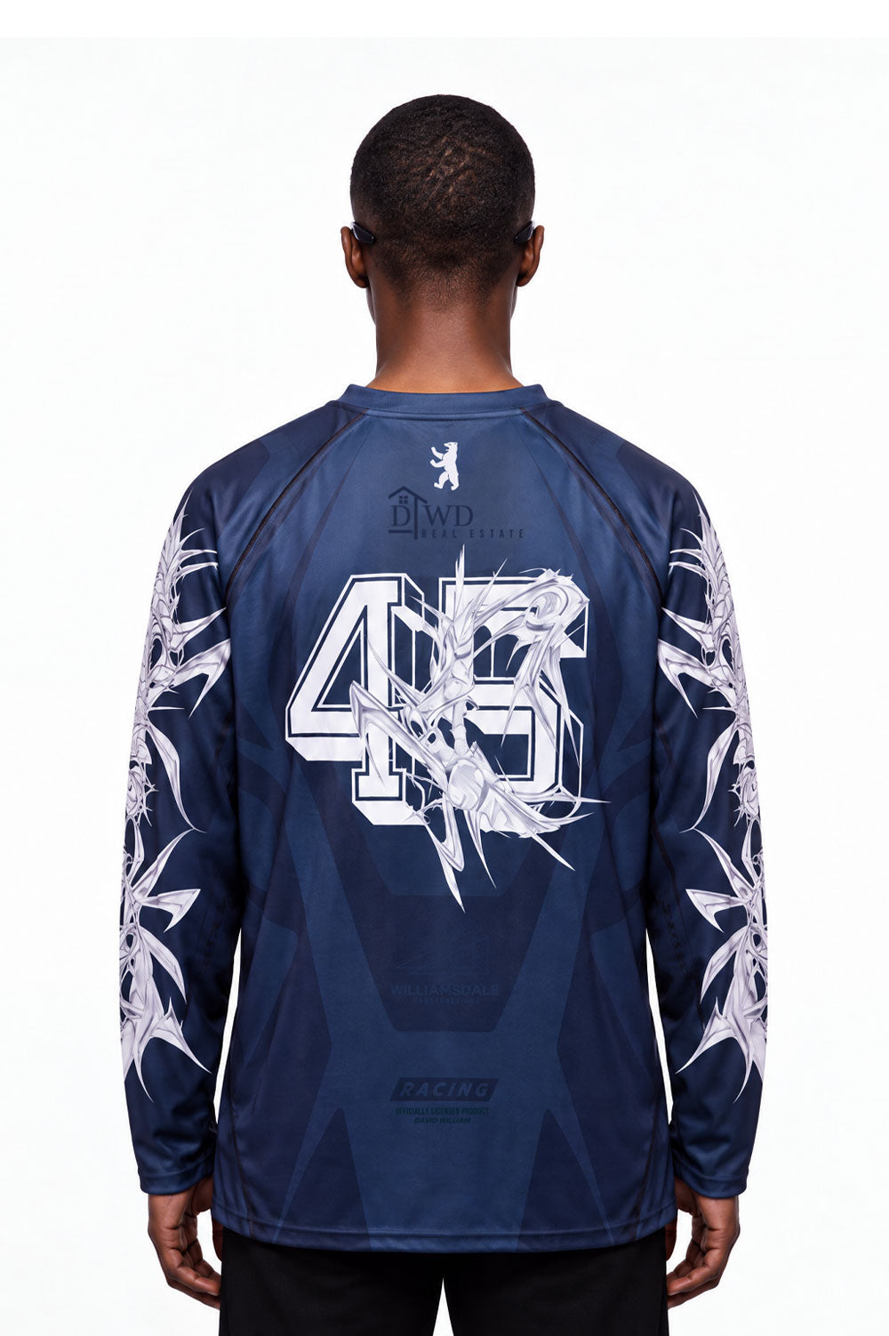 N.45 Dark Navy Racing Jersey