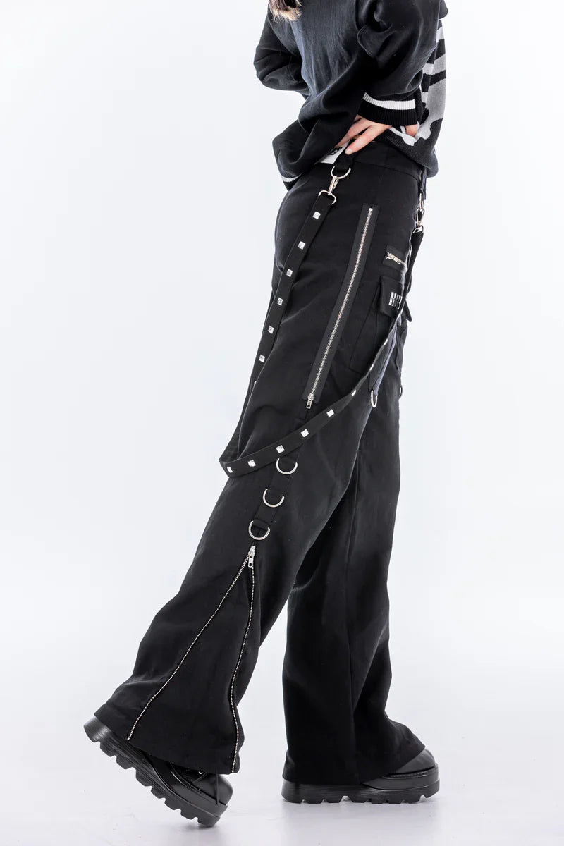 Alice's Lips - Punk Princess Cargo Pants – Black