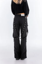Alice's Lips - Punk Princess Cargo Pants – Black