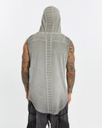 Mens Hooded-Futuristic Tank Top